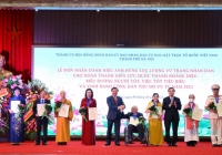 “Công dân Thủ đô ưu tú” 2021 vinh danh nữ khoa học gia đi đầu công tác phòng chống dịch Covid-19