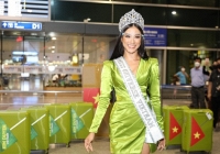 Kim Duyên lên đường đến Israel chinh chiến Miss Universe 2021