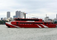 Tuyến tàu cao tốc từ Đà Nẵng ra đảo Lý Sơn chính thức khai trương