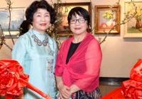 Triển lãm 'Tháng Ba' của hai nữ họa sĩ Trần Thị Trường và Lê Thiếu Ngân