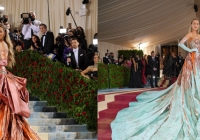 Met Gala 2022: Màn thay váy ngay trên thảm đỏ của Blake Lively chiếm trọn spotlight