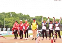 SEA Games 31: Việt Nam giành Huy chương Bạc bắn cung 1 dây hạng mục đồng đội nữ