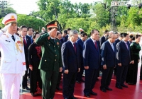 Lãnh đạo Đảng, Nhà nước tưởng niệm các Anh hùng liệt sỹ