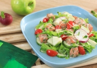 Món ngon dễ làm với salad cá hồi