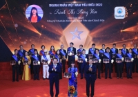 Nữ Chủ tịch HĐQT Công ty CP Nước giải khát Yến sào Khánh Hòa được vinh danh “Doanh nhân Việt Nam tiêu biểu” 
