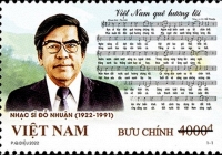 Ra mắt bộ tem nhân kỷ niệm 100 năm sinh nhạc sỹ Đỗ Nhuận