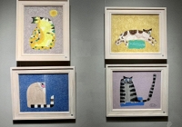 Họa sĩ Tào Linh và triển lãm tranh Tết Quý Mão - Happy Cats 