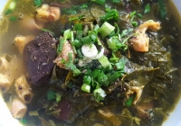 Gié bò - món ngon kén người ăn của người Bana