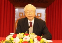 Tổng Bí thư Nguyễn Phú Trọng điện đàm cấp cao với Tổng thống Hoa Kỳ Joe Biden