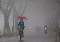 Tình trạng nồm ẩm ở Hà Nội và các tỉnh miền Bắc chấm dứt từ chiều 15/4