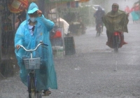 Hầu hết các khu vực trên cả nước có mưa, đề phòng sạt lở, lũ quét