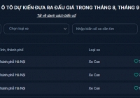 Hàng loạt biển tứ quý ở Hà Nội được chọn trước phiên đấu giá biển số đầu tiên