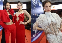 Dàn sao Việt đổ bộ chung kết The Face Vietnam 2023: Kỳ Duyên - Minh Triệu chiếm spotlight, 'dính như sam' trên thảm đỏ