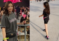 Bà xã Á hậu của Kwon Sang Woo vui vẻ dự concert BLACKPINK ở Mỹ, nhưng bóng lưng của con gái 8 tuổi mới là tâm điểm