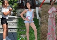Những nhóc tỳ nhà sao Việt được 'thừa kế' đôi chân dài từ mẹ