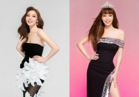 Hoa hậu Hải Dương khoe lưng trần gợi cảm trong bộ ảnh mới