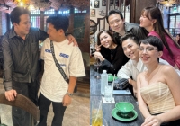 Trường Giang và dàn sao Vbiz đổ bộ chúc mừng vợ chồng Trấn Thành, 2 thành viên thuộc hội bạn thân vắng mặt
