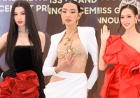 Thảm đỏ công bố vương miện Miss Grand Vietnam 2023: Thùy Tiên chiếm spotlight, Phương Nhi không hổ danh 'thần tiên tỷ tỷ'