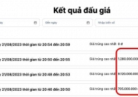 Trước 'giờ G' loạt biển số 49-53 vẫn 'đắt hàng', trúng đấu giá thử đến hơn 9 tỷ đồng