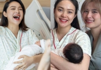 Minh Hằng bị nói 'làm màu' vì bức hình trang điểm xinh đẹp bên con đầu lòng, netizen phản ứng thế nào?
