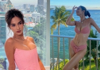 Loạt ảnh bikini quyến rũ của Emma Lê - 'bông hồng lai' sinh năm 2000 đang được chú ý