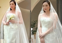 Lý Nhã Kỳ thử váy cưới, sắp kết hôn ở tuổi 41? 