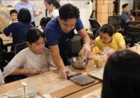 WORKSHOP cho mẹ và bé cùng làm bánh Trung thu 