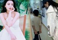 Angelababy đưa con trai tới trường trong ngày khai giảng, gây sốt với chi tiết liên quan tới Huỳnh Hiểu Minh