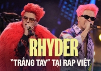 Quang Anh Rhyder: Là “tế thần' cho dư luận cả mùa Rap Việt, cuối cùng ra về tay trắng 