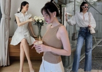 Diện trang phục màu trung tính trẻ trung, sang xịn mịn như Á hậu Tường San
