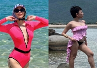 Tóc Tiên khổ sở vì bức ảnh lộ mọi khuyết điểm do chính Touliver chụp