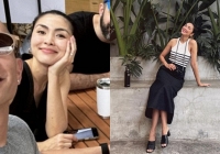 Vợ chồng Tăng Thanh Hà tụ họp hội bạn thân, nhan sắc đời thường của 'ngọc nữ' trong khung hình gây chú ý