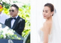 Phương Oanh tung ảnh mặc váy cưới lộng lẫy, Shark Bình lại ghen vì một lý do khó đỡ