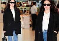 Song Hye Kyo ăn vận giản dị ra sân bay, vóc dáng trẻ trung ở tuổi 42 gây chú ý 