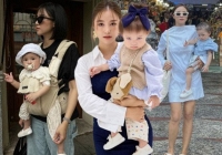Cặp mẹ con Salim và bé Pam có style đồng điệu, ngắm là có ý tưởng diện đồ chụp ảnh tuyệt xinh