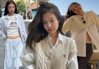 Bao nhiêu lần diện áo sơ mi là bấy nhiêu lần Jennie ghi điểm với các chiêu mix đồ cực 'bén'