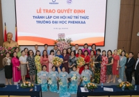 Ra mắt Chi hội Nữ trí thức trường Đại học Phenikaa: Phát huy tài năng, trí tuệ của nữ trí thức
