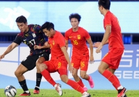 Thua trắng trước U23 Hàn Quốc, U23 Trung Quốc tan mộng huy chương Asiad