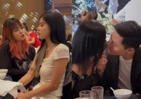 Không ai chịu ai, MisThy và Linh Ngọc Đàm thi nhau tình tứ bên người yêu trong đám cưới streamer đàn anh