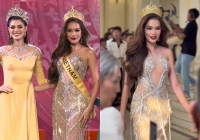 Cận cảnh nhan sắc Lê Hoàng Phương qua camera thường: Đứng cạnh Hoa hậu đẹp nhất thế giới có bị lép vế?