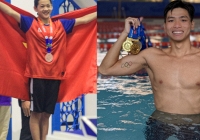 Nguyễn Hữu Kim Sơn giành HCĐ, thần đồng bơi 14 tuổi Thúy Hiền giành cú đúp HCV ở giải quốc gia