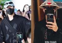 BamBam (GOT7) đổ bộ sân bay Tân Sơn Nhất: Vừa đến nơi đã diện nón lá và hỏi fan chỗ mua... bánh tráng trộn