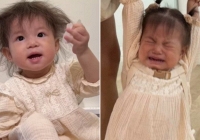 Cập nhật tình hình đi học lớp 'đại học chữ to' của Pam: Ai đã khiến em 'bơ phờ' thế này?