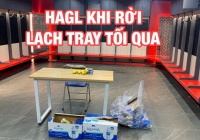 HAGL FC có hành động đẹp khiến nhân viên dọn dẹp phải chấm ngay 10 điểm vì quá nể