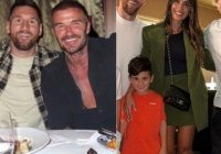 Buổi tối đặc biệt của gia đình Messi tại Miami: Dùng bữa cùng nhà Beckham, lên hình cùng Ed Sheeran nhận 13 triệu thả tim