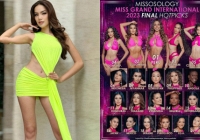 Lê Hoàng Phương trước giờ G Chung kết Miss Grand International: Dàn sao Việt đồng loạt ủng hộ, vị trí ở bảng dự đoán gây bất ngờ