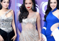 Thảm đỏ Miss Cosmo Vietnam 2023: Top 3 Hoa hậu Hoàn vũ Việt Nam 2022 diện đồ gợi cảm, đọ sắc cực gắt