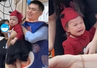 Cực hài hước khoảnh khắc 'idol giới trẻ' Pam khóc nhè, chồng Salim vừa xuất hiện liền gây cười