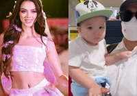 Bùi Tiến Dũng lần đầu đưa con trai về quê nhưng vợ mẫu tây bất ngờ không đi cùng, có chuyện gì đây