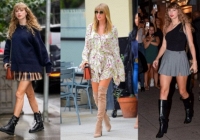 Ngắm cách Taylor Swift phối đồ với boots cao cổ, hẳn chị em liền muốn sắm ngay 1 đôi để diện mùa đông năm nay